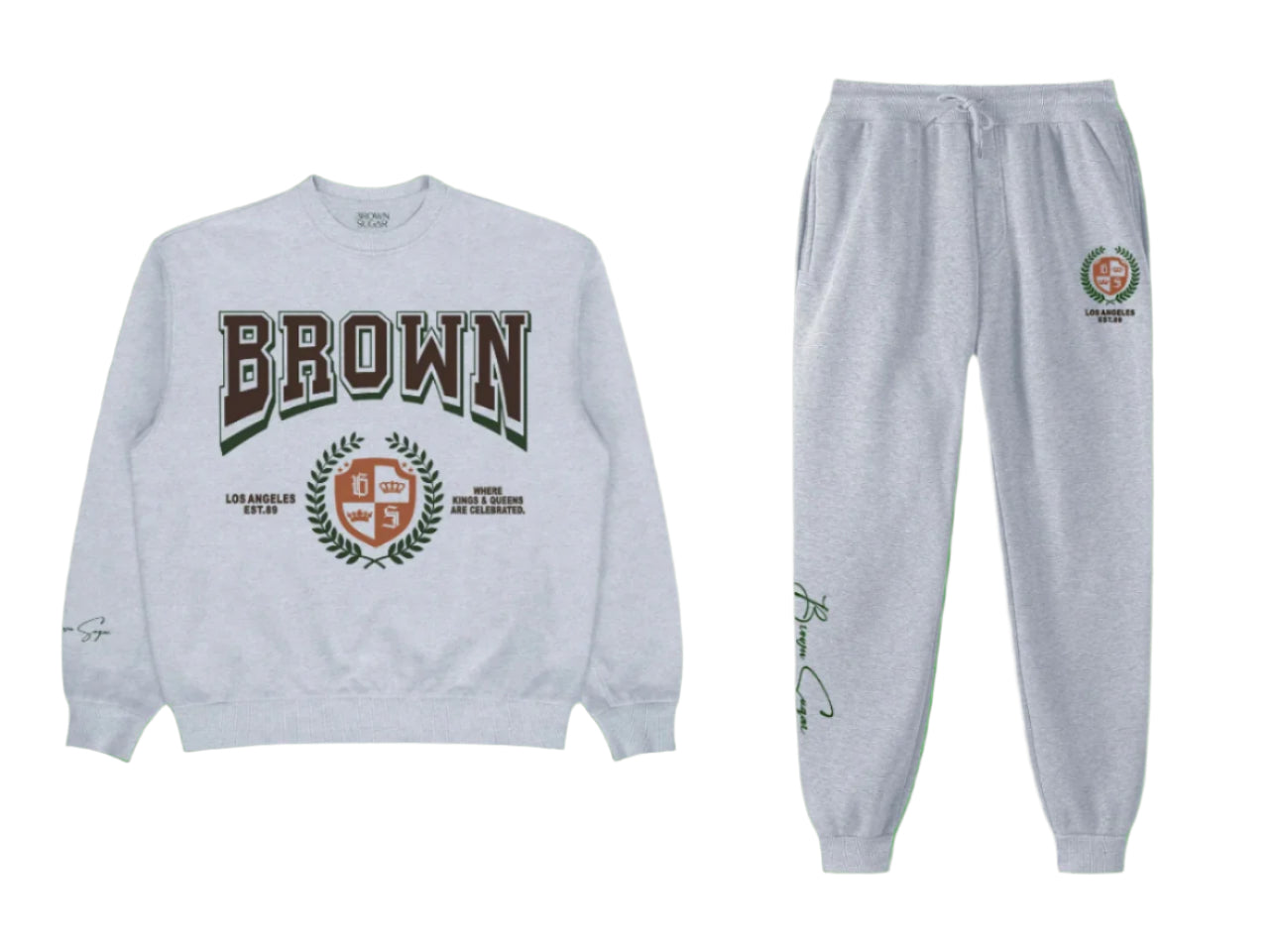 B.S. University Grey Set